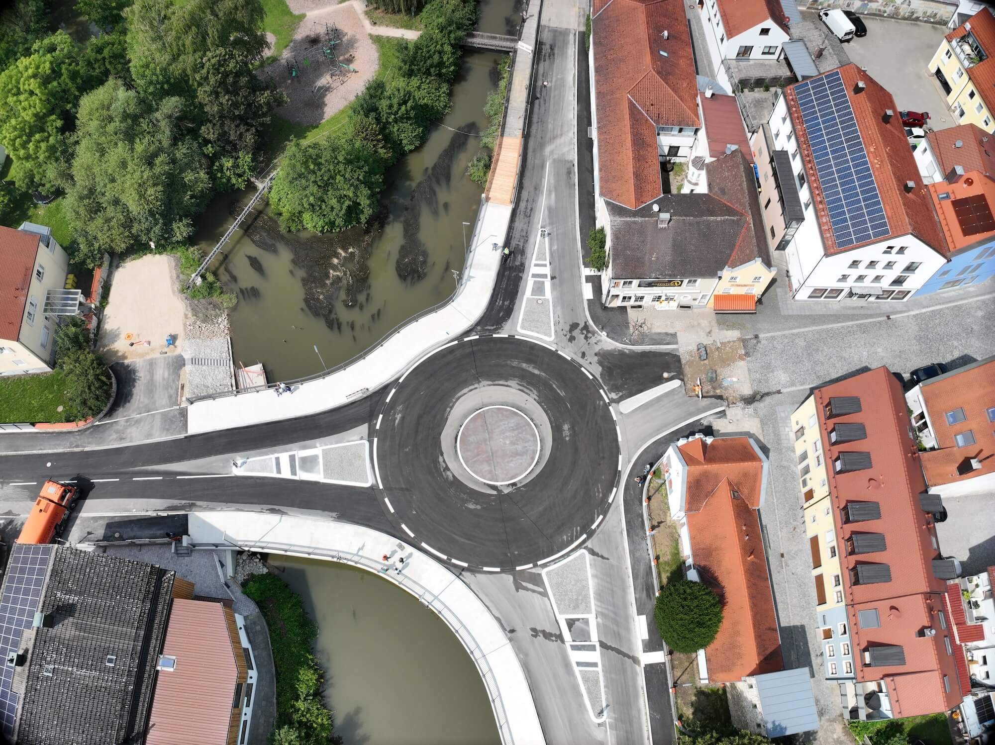 Abensbrücke in Abensberg wiedereröffnet