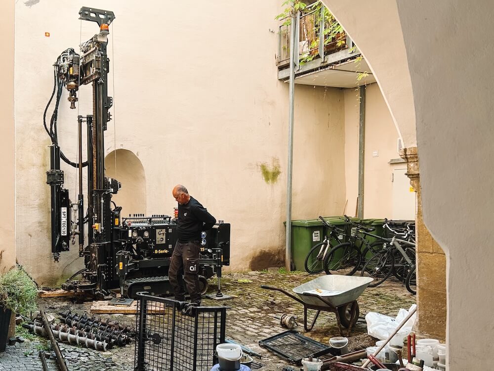 Bohrarbeiten in Regensburg - ALTMANN Ingenieure - Experten in der Geotechnik