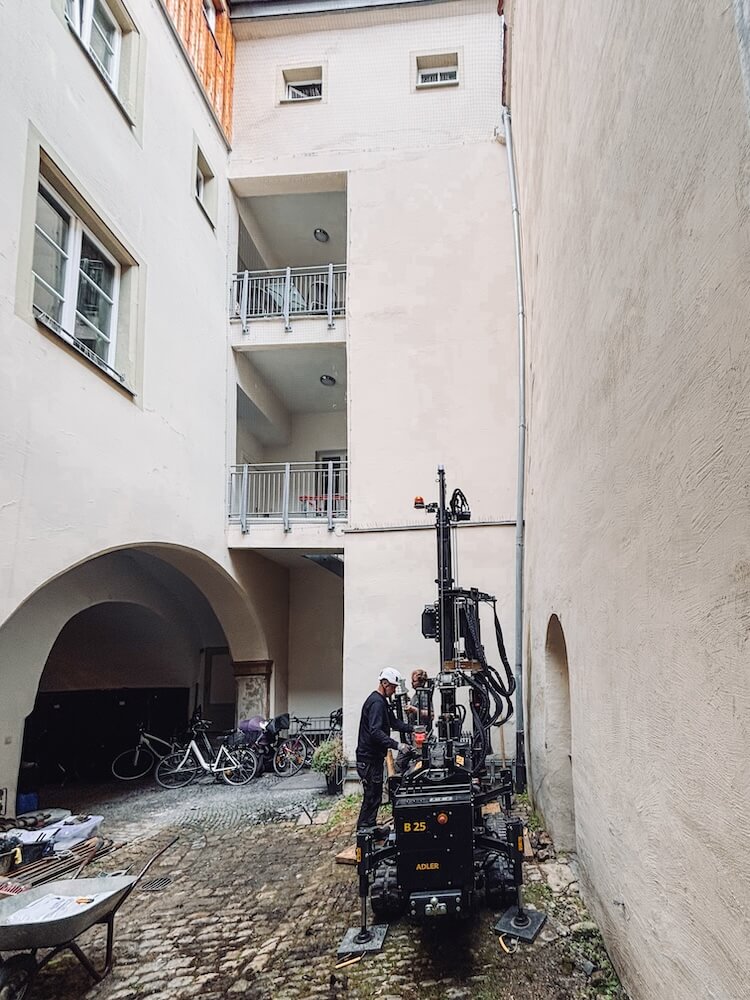 Bohrarbeiten in Regensburg - ALTMANN Ingenieure - Experten in der Geotechnik
