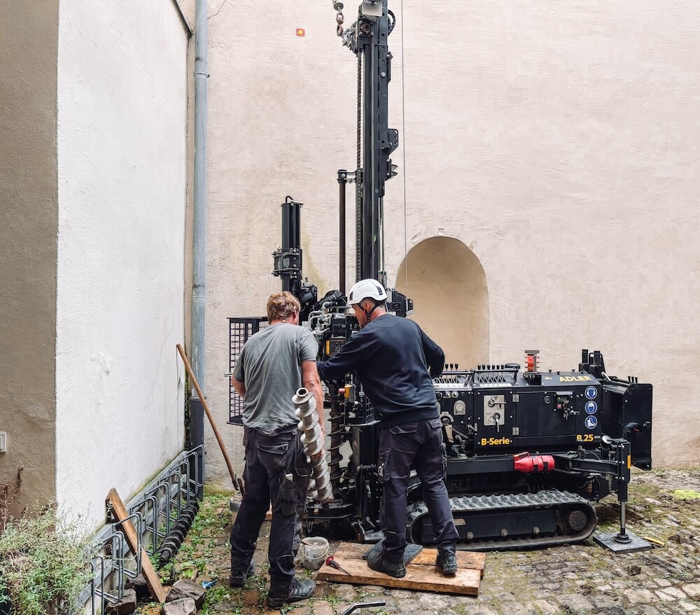 Bohrarbeiten in Regensburg - ALTMANN Ingenieure - Experten in der Geotechnik