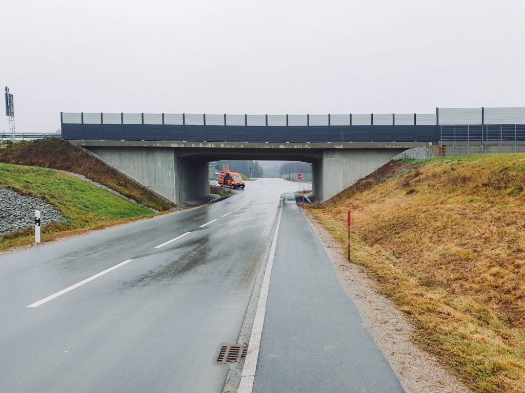 Ausbau B20 bei Falkenberg - Brücke BW 2.1